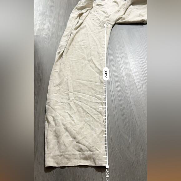 Worthington Natural Beige High Rise Wide Leg Dress Pants Size 10 NEW‎ - Picture 11 of 11